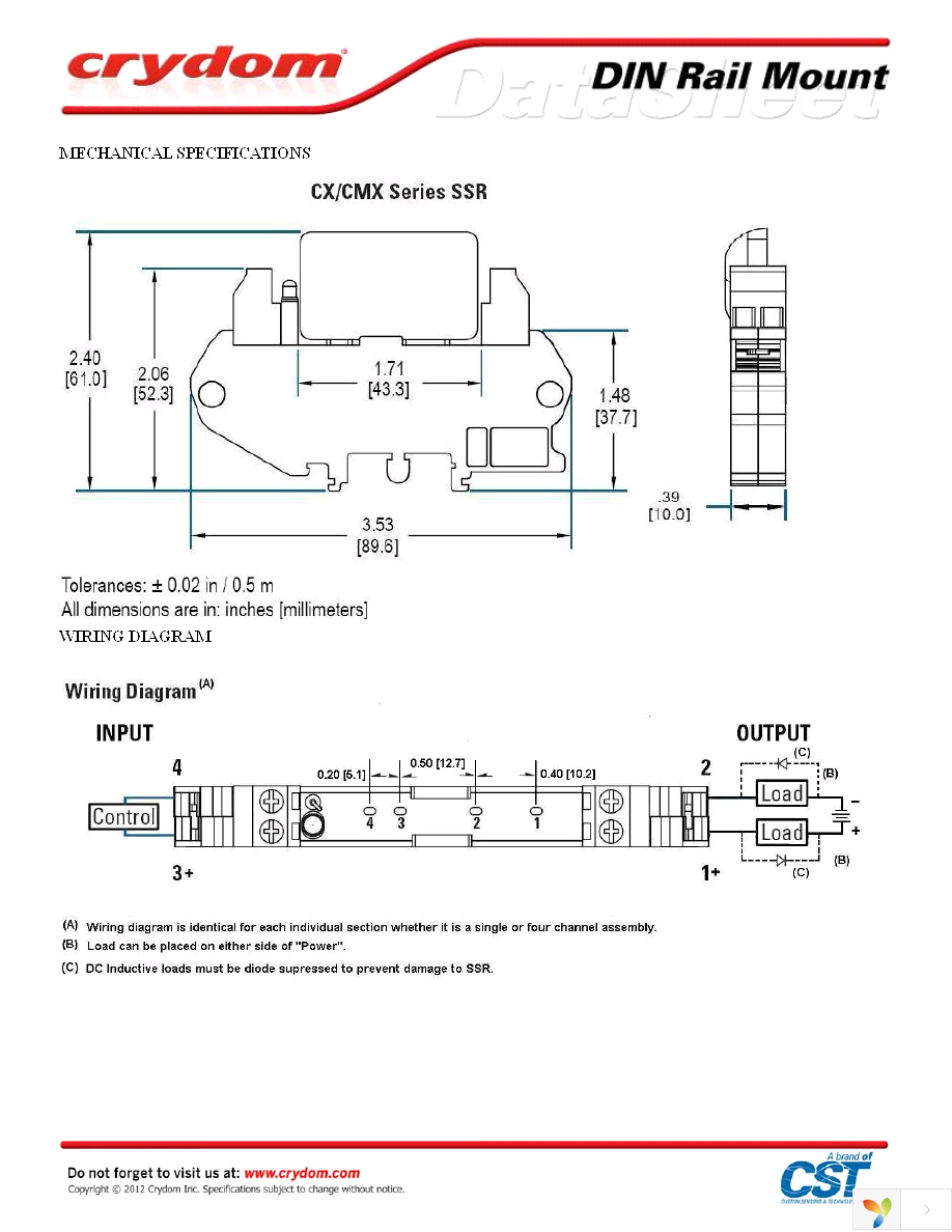 CMXE60D10 Page 2