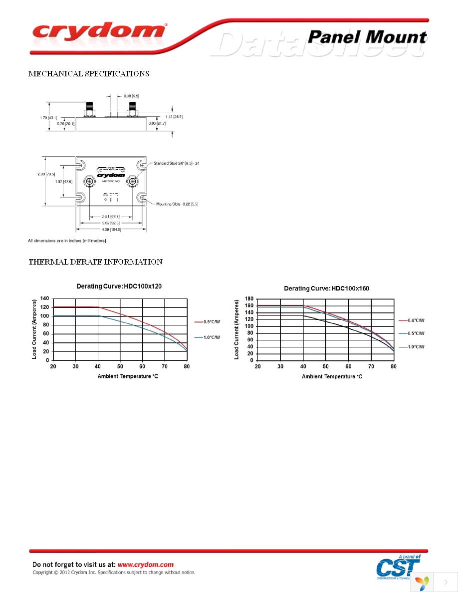 HDC100D160 Page 3