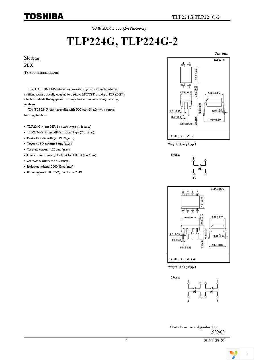 TLP224G(F) Page 1
