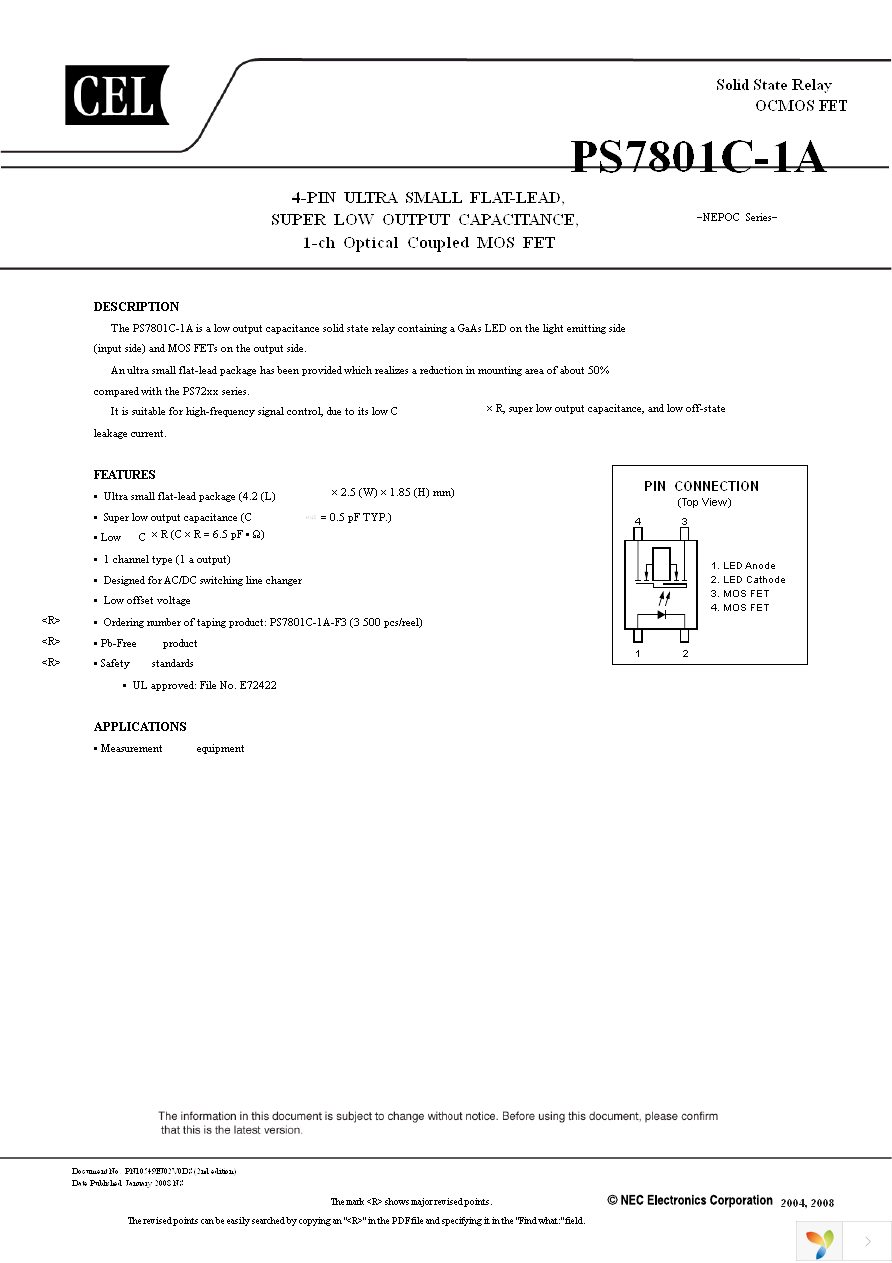 PS7801C-1A-A Page 1