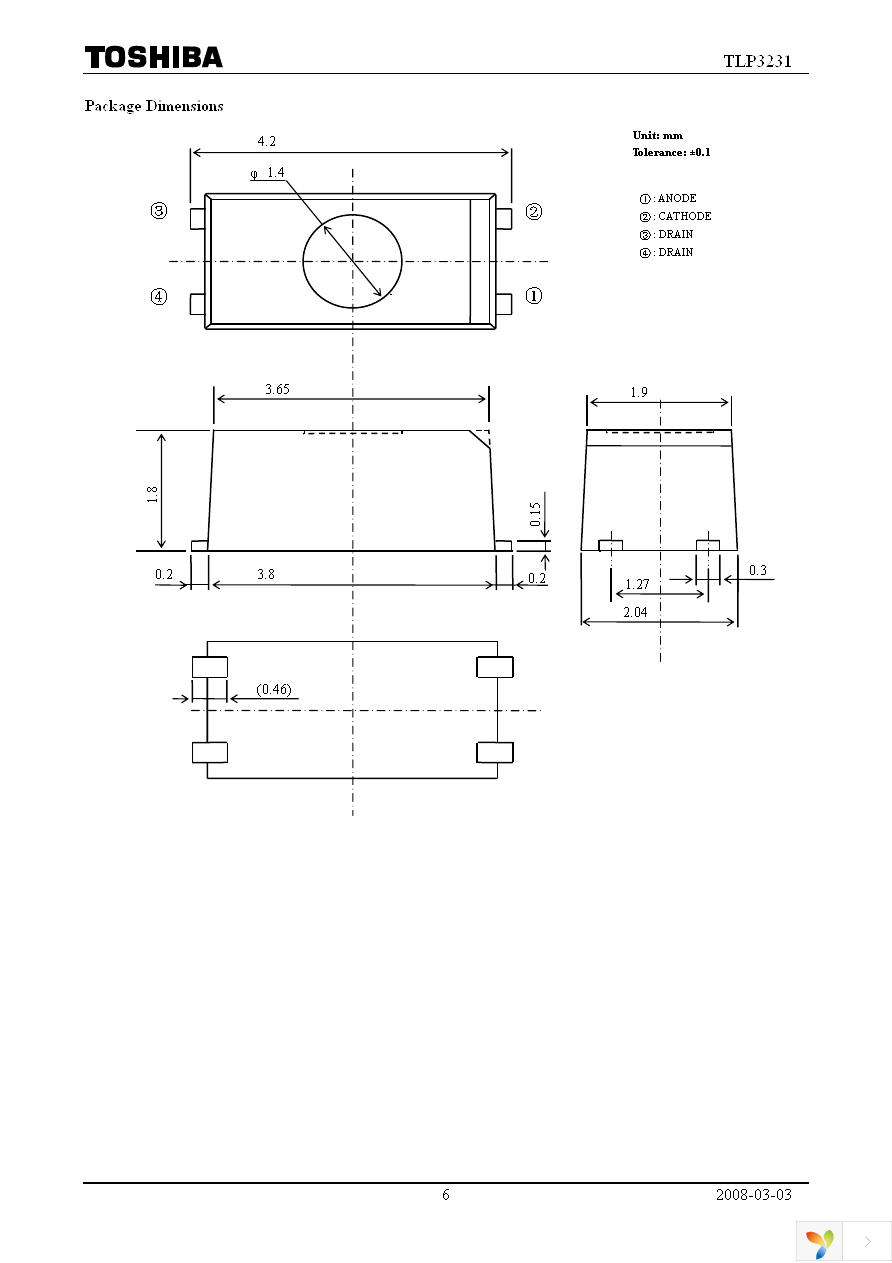 TLP3231(TP15,F) Page 6