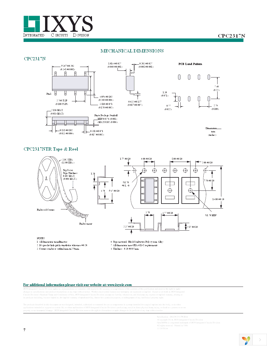 CPC2317NTR Page 7