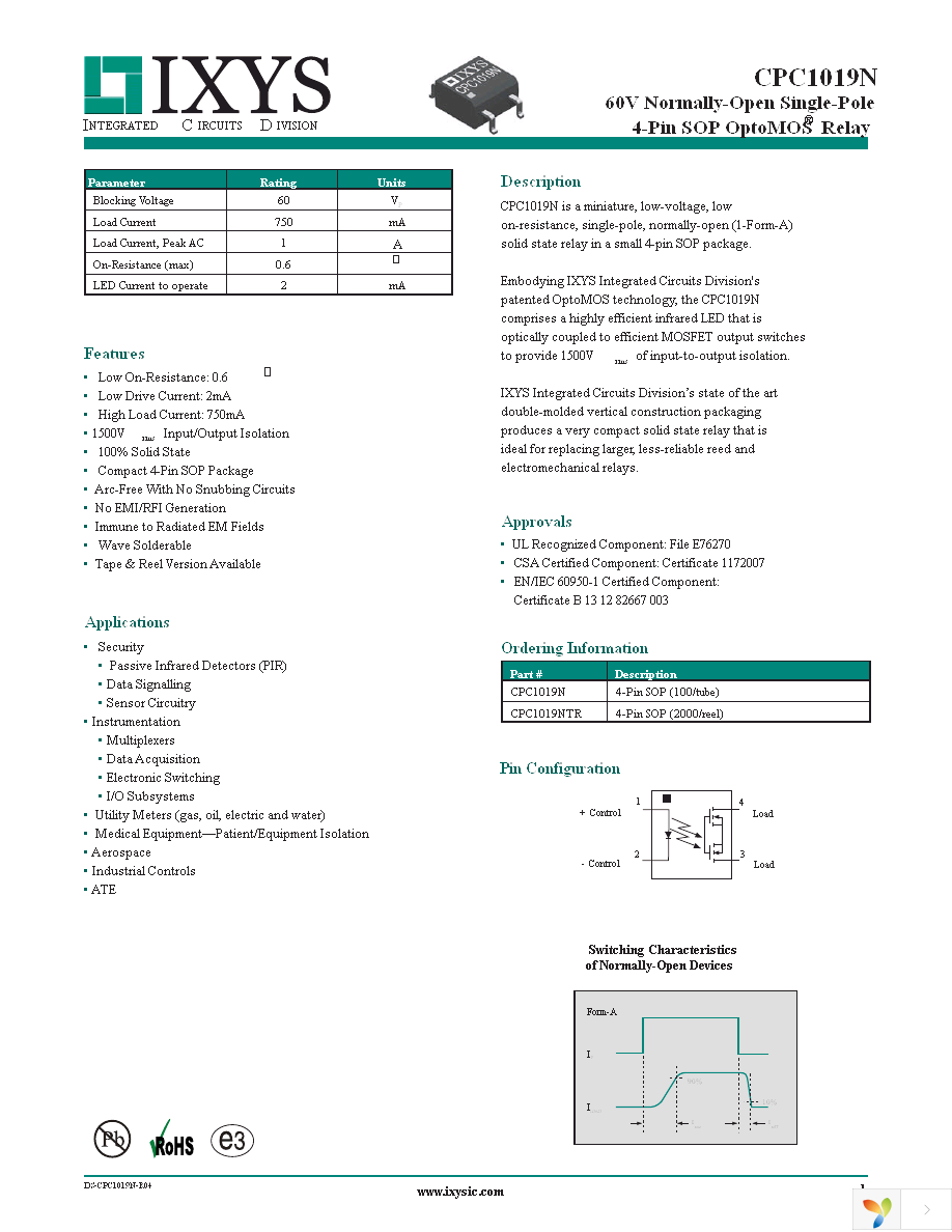 CPC1019N Page 1