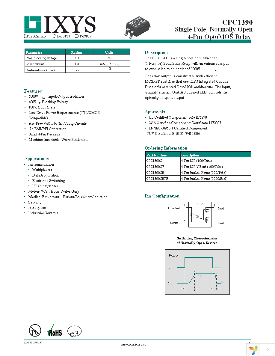 CPC1390GV Page 1