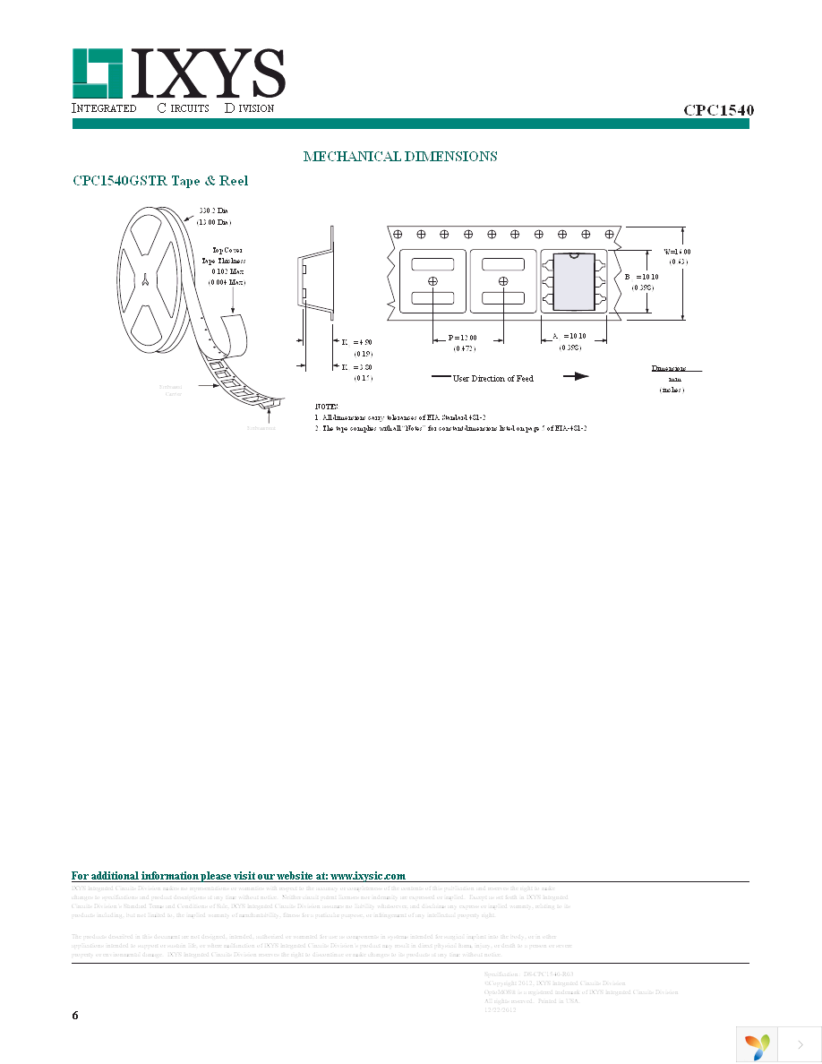 CPC1540GSTR Page 6