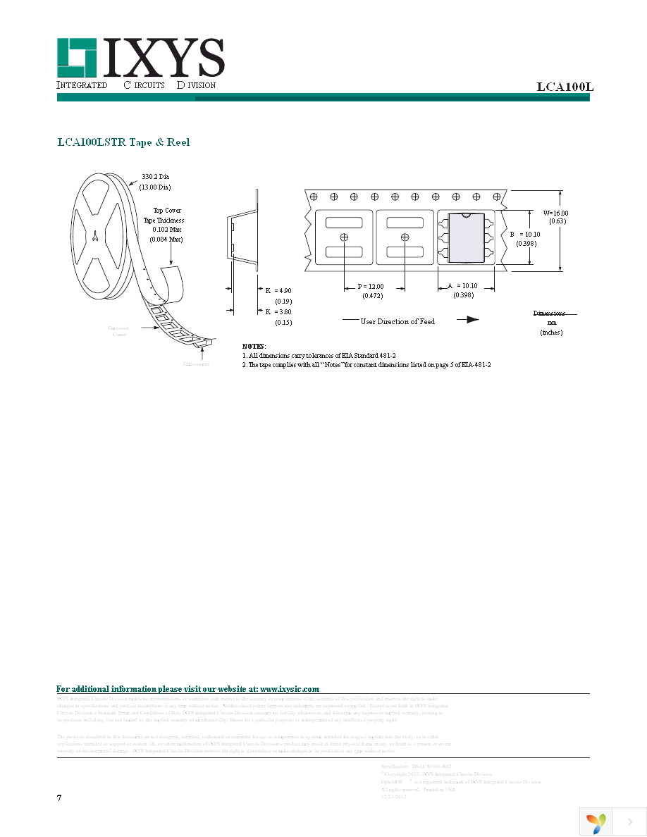 LCA100LSTR Page 7