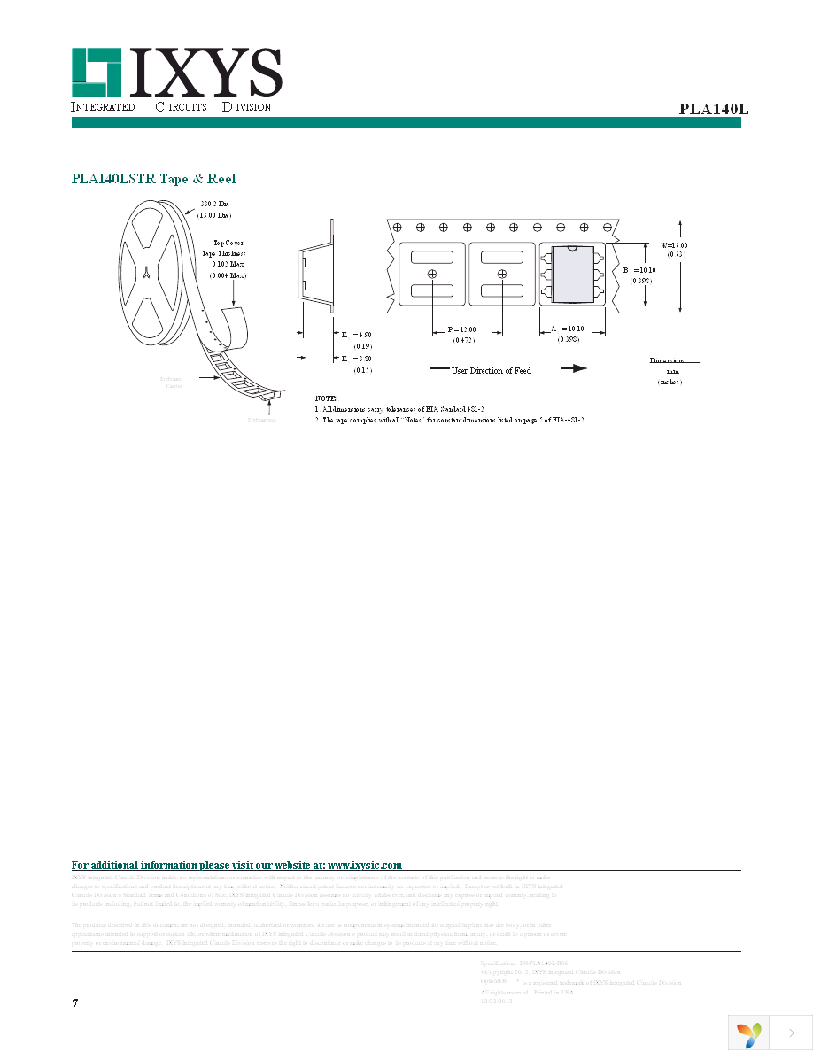 PLA140LSTR Page 7