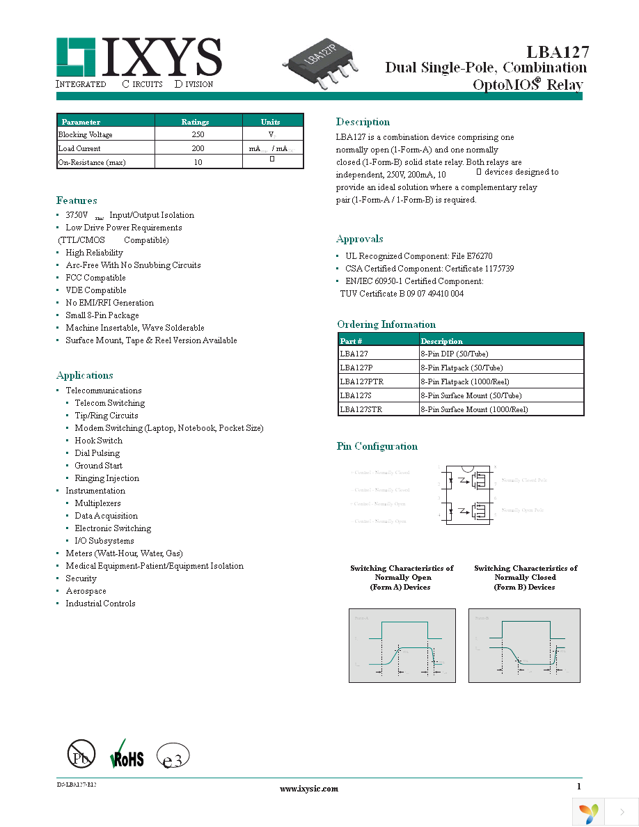 LBA127PTR Page 1