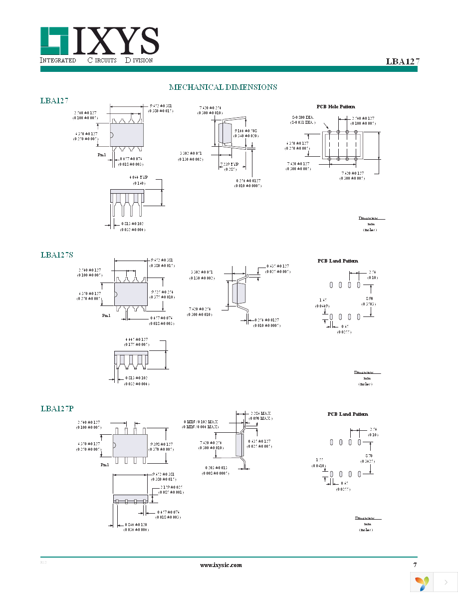 LBA127PTR Page 7