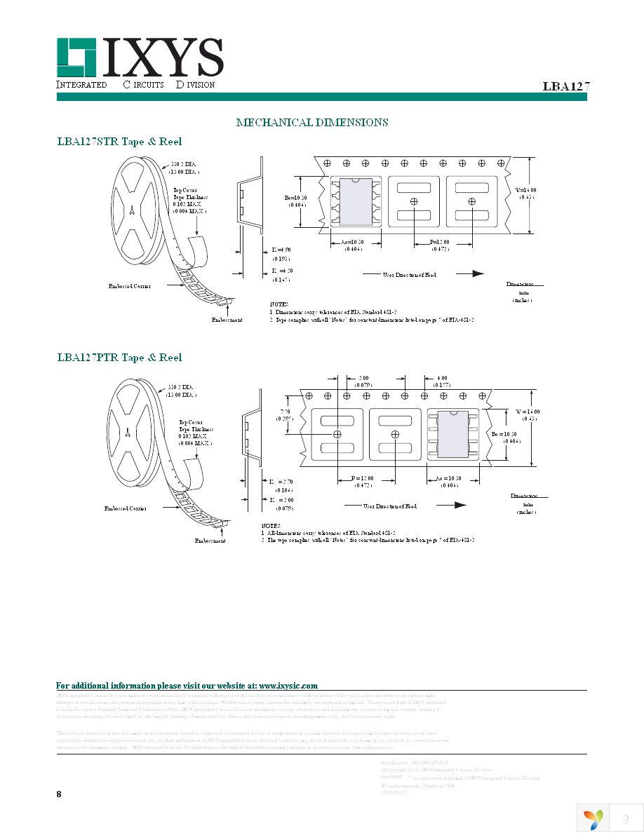 LBA127PTR Page 8