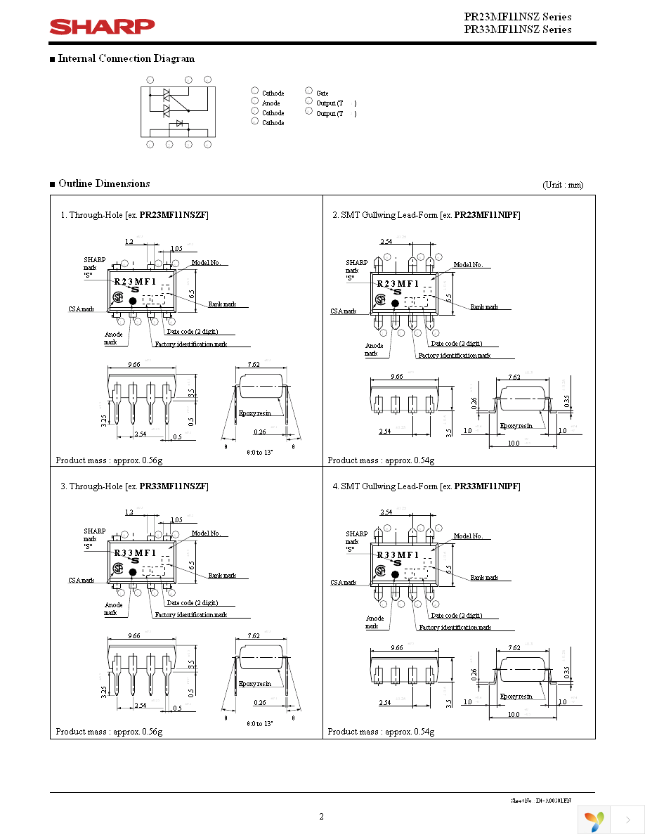 PR23MF11NSZF Page 2