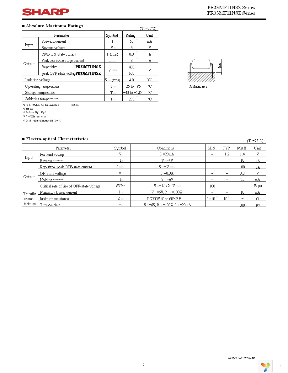 PR23MF11NSZF Page 5