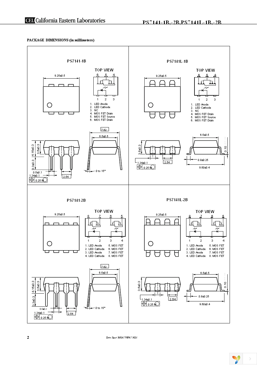 PS7141-2B Page 2