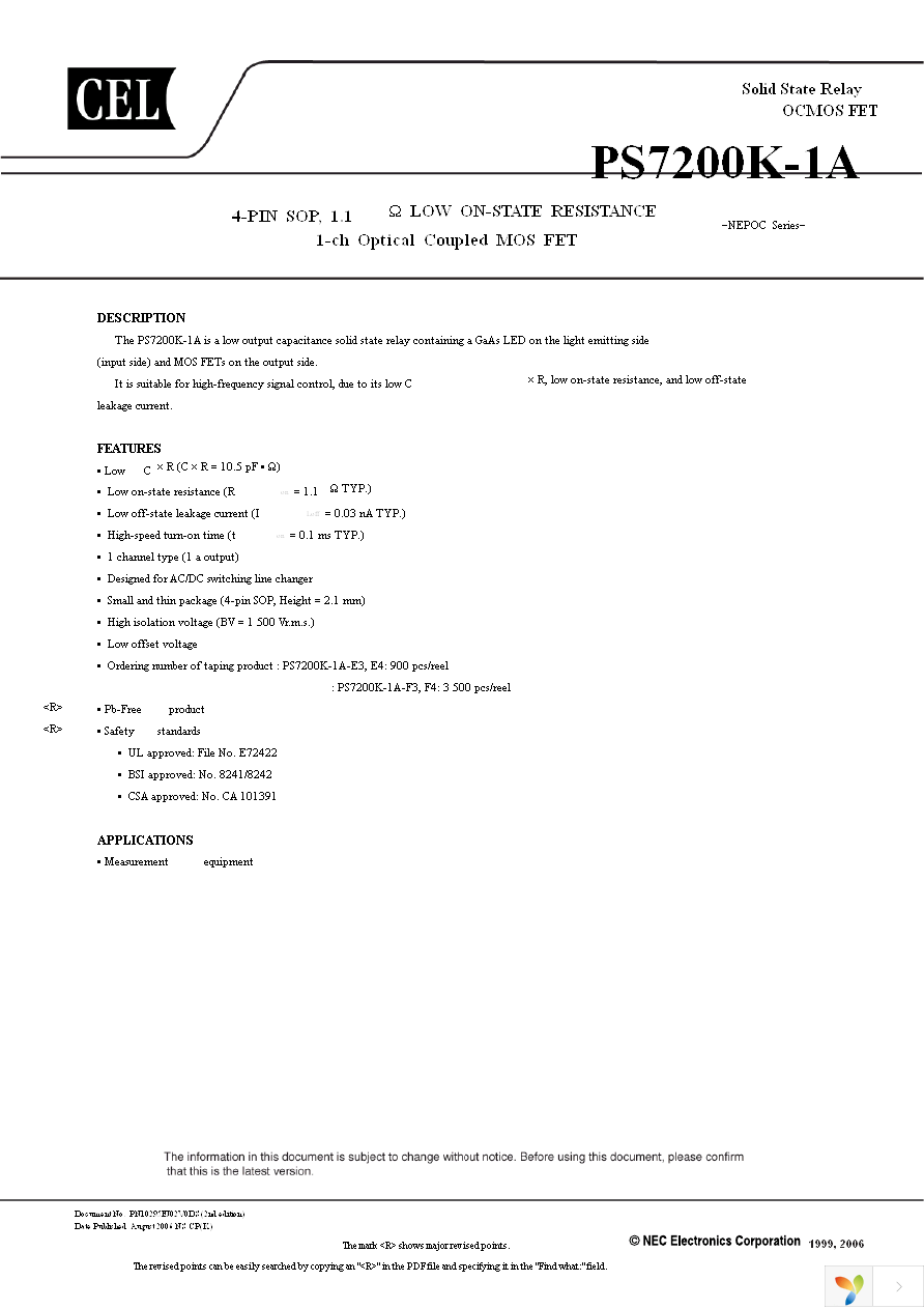 PS7200K-1A Page 1