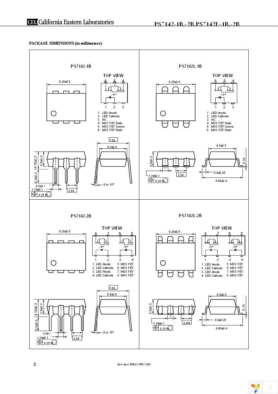 PS7142L-1B-E3-A Page 2