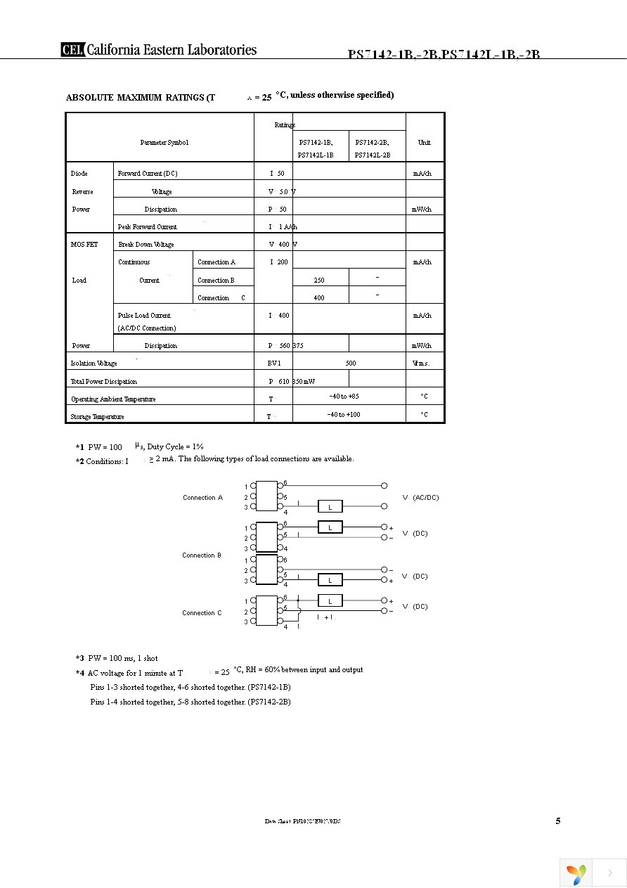 PS7142L-1B-E3-A Page 5