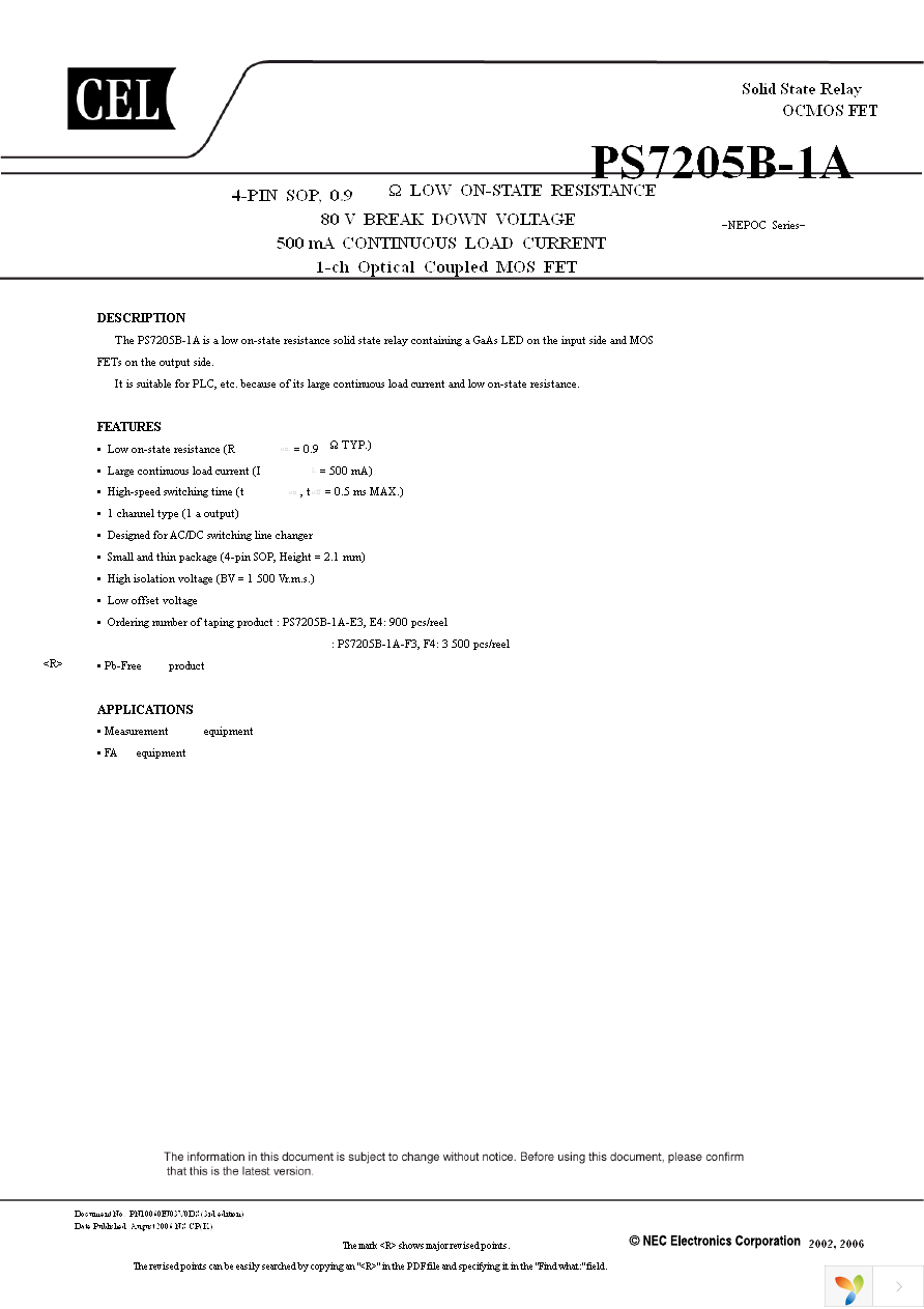 PS7205B-1A-A Page 1