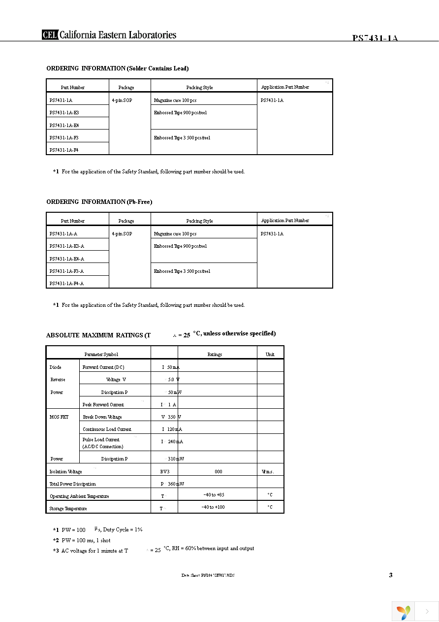 PS7431-1A-A Page 3