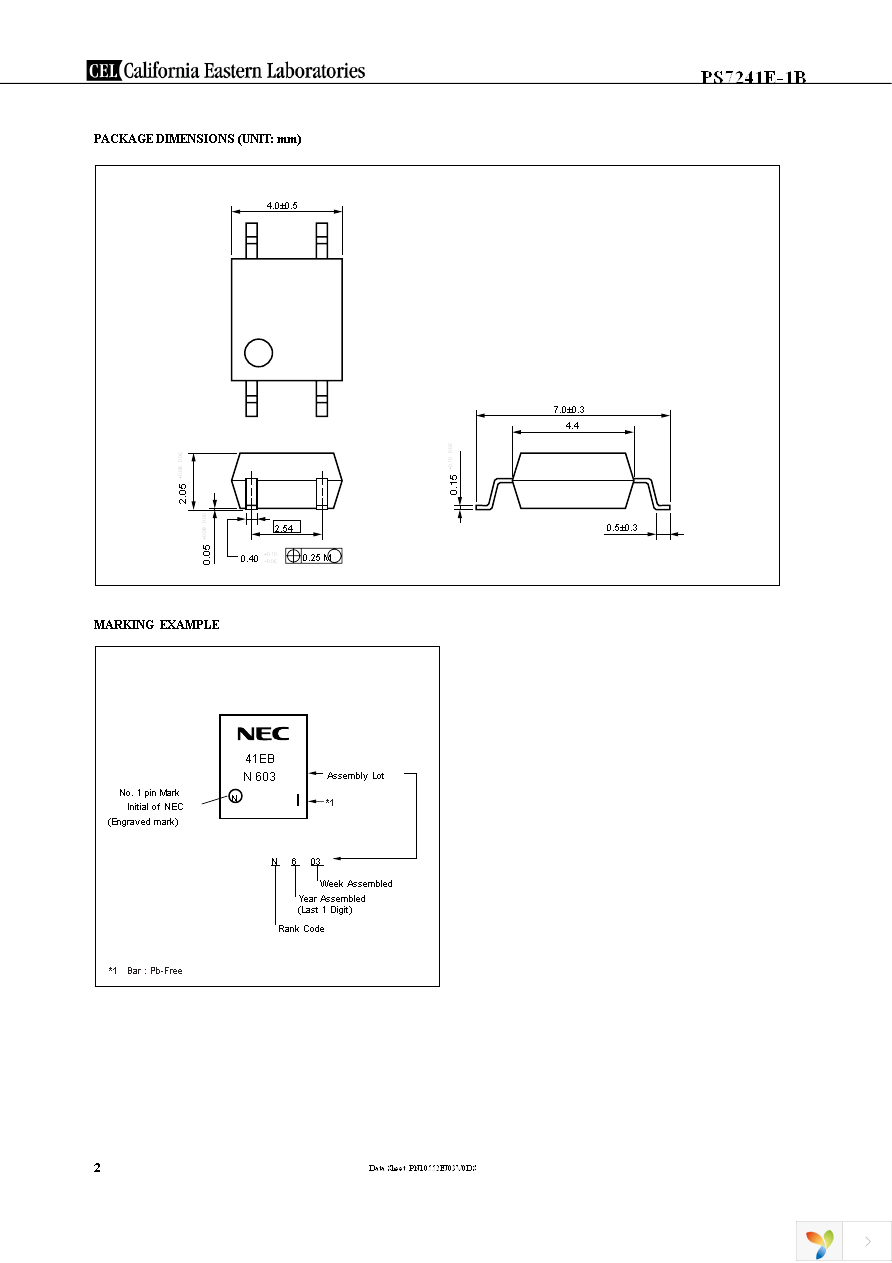 PS7241E-1B-A Page 2