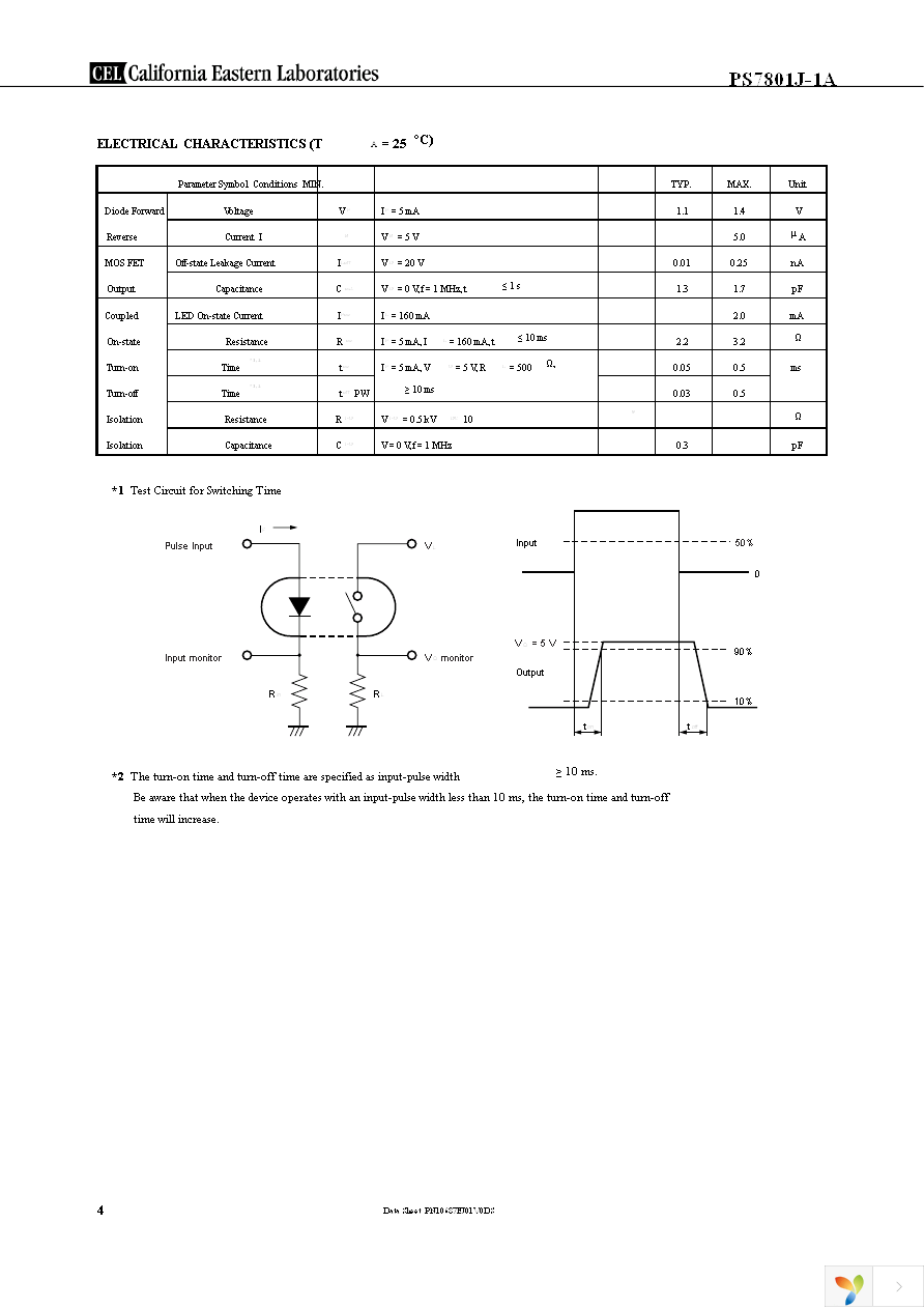 PS7801J-1A-F3-A Page 4