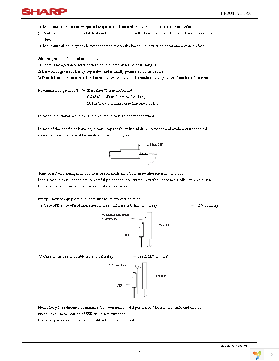 PR308T21ESZ Page 9