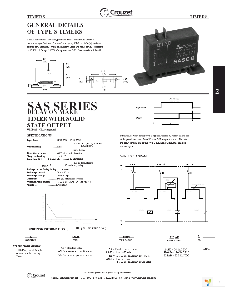 SASP5M220AD Page 1