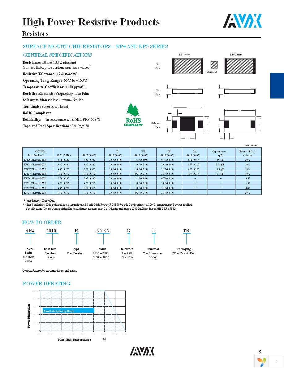 RP60975R0100JNBK Page 2