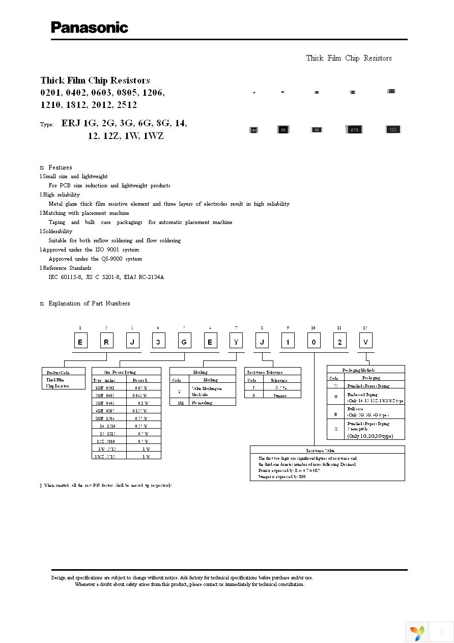 ERJ-1WYJ824U Page 1