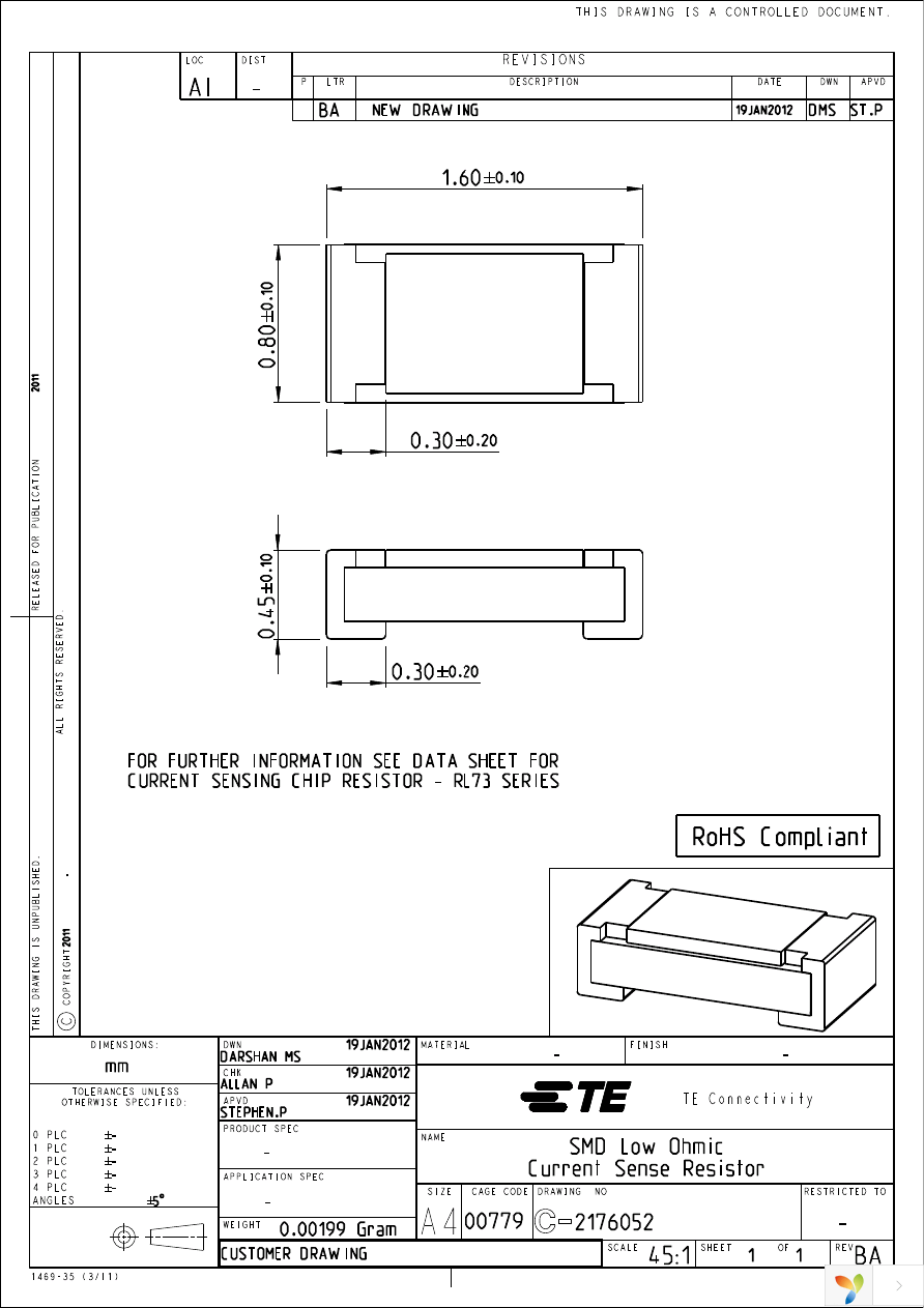 RLP73K1JR91JTD Page 1