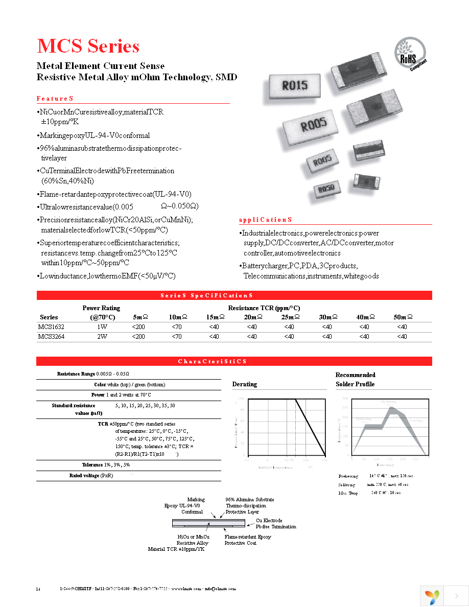 MCS3264R050FER Page 1