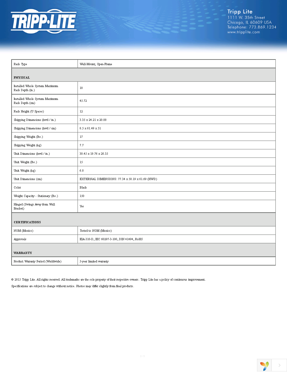 SRWO12US Page 2