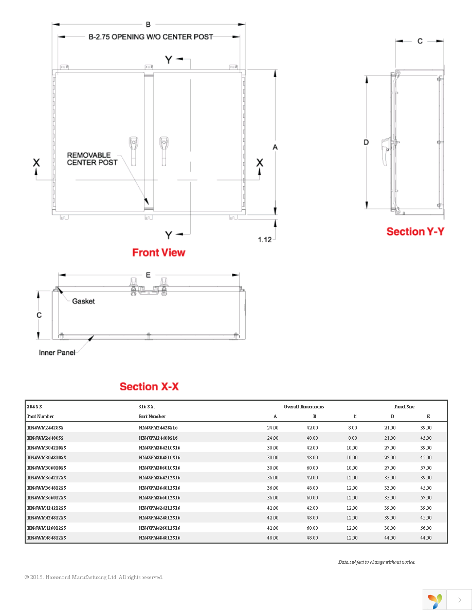 HN4WM24488SS Page 2