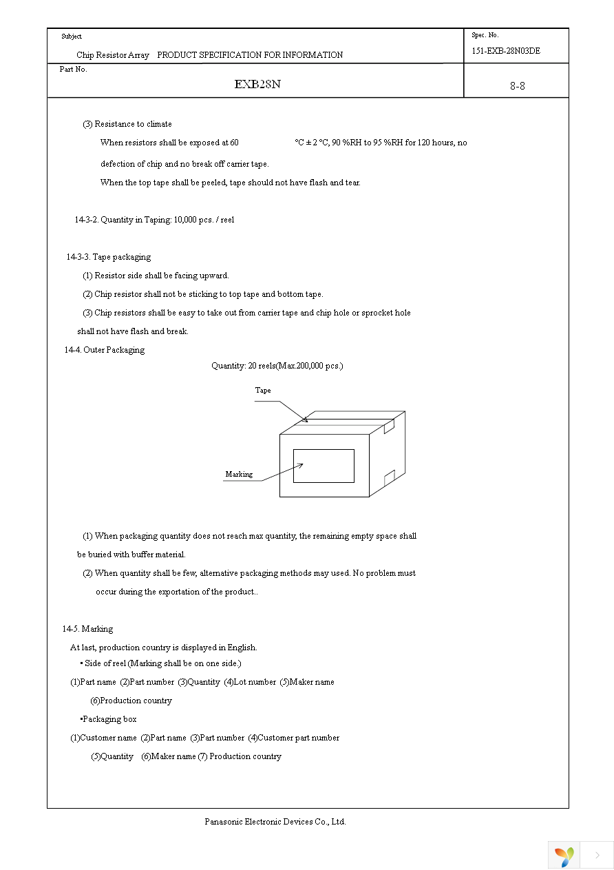 EXB-28N270JX Page 8