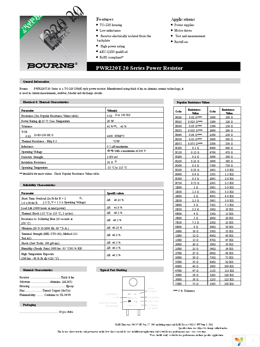 PWR220T-20-R500F Page 1