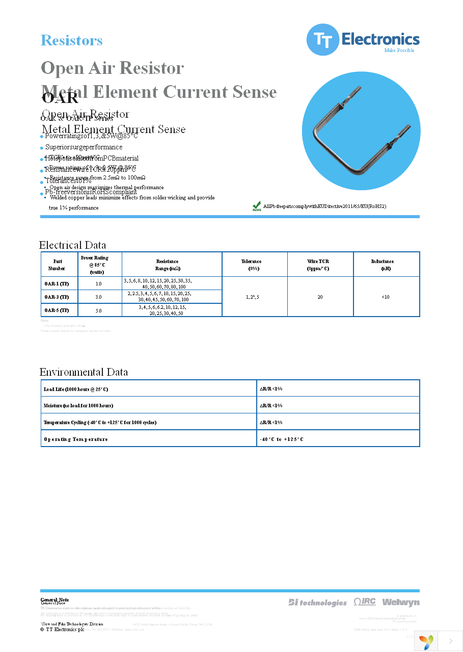 OAR5R005FLF Page 1