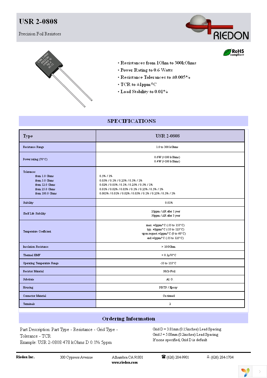 USR2G-5KX1 Page 1