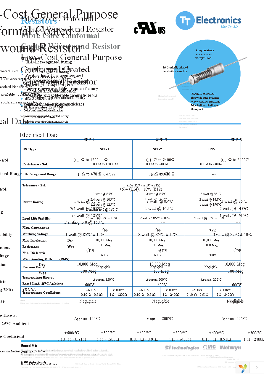 SPP1UL4R70JLF Page 1