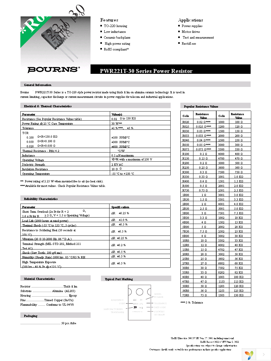 PWR221T-30-1R00F Page 1