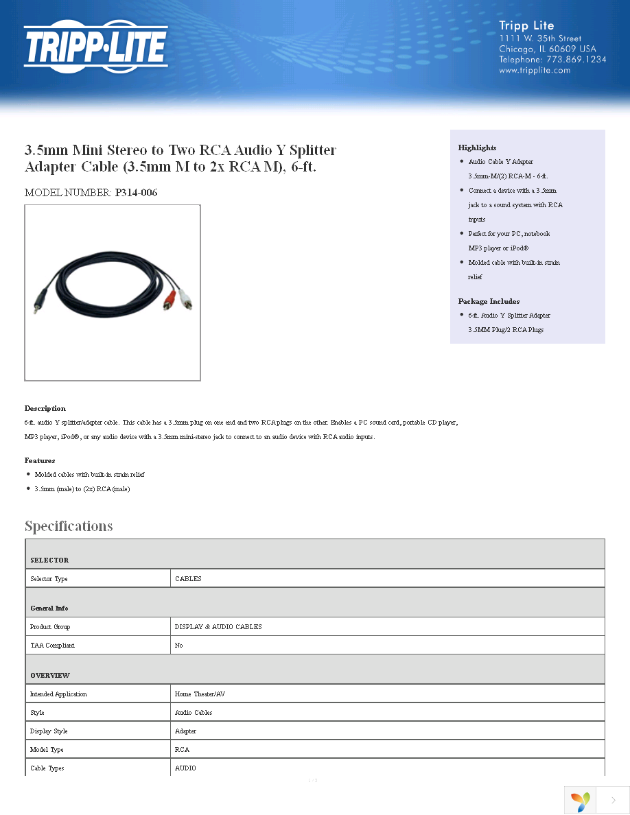 P314-006 Page 1