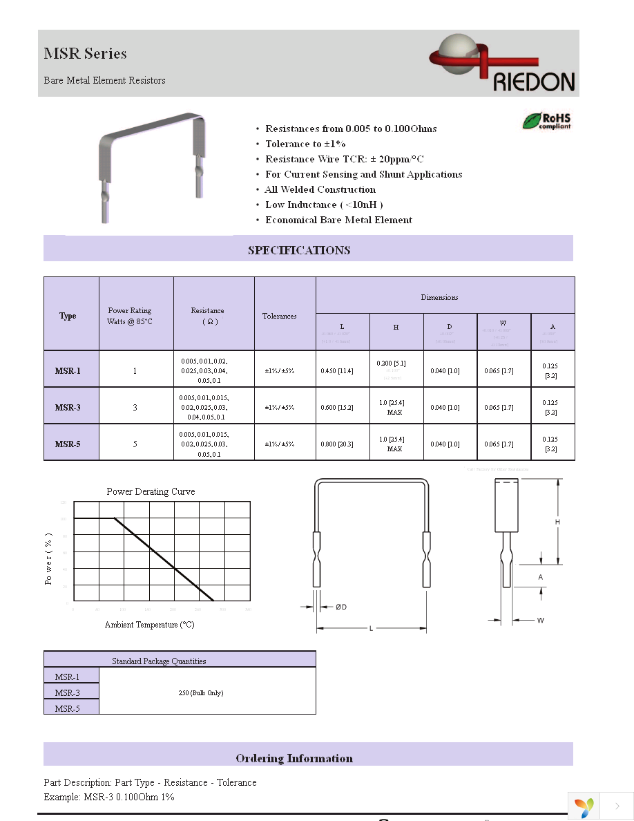 MSR1-0R025F1 Page 1