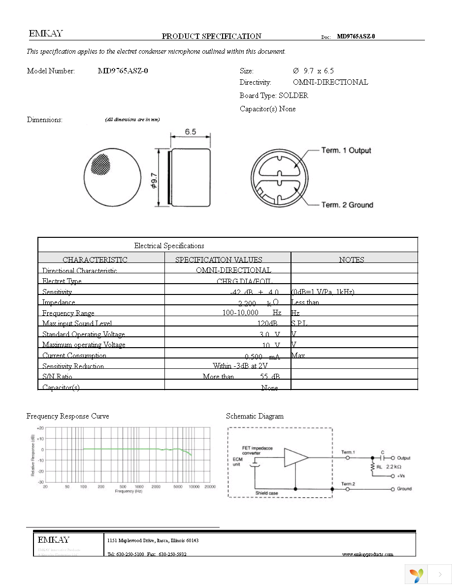 MD9765ASZ-0 Page 1