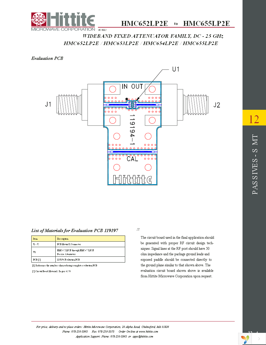 HMC652LP2E Page 6