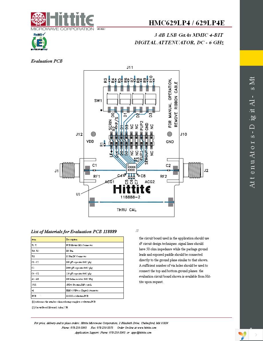 HMC629LP4E Page 10