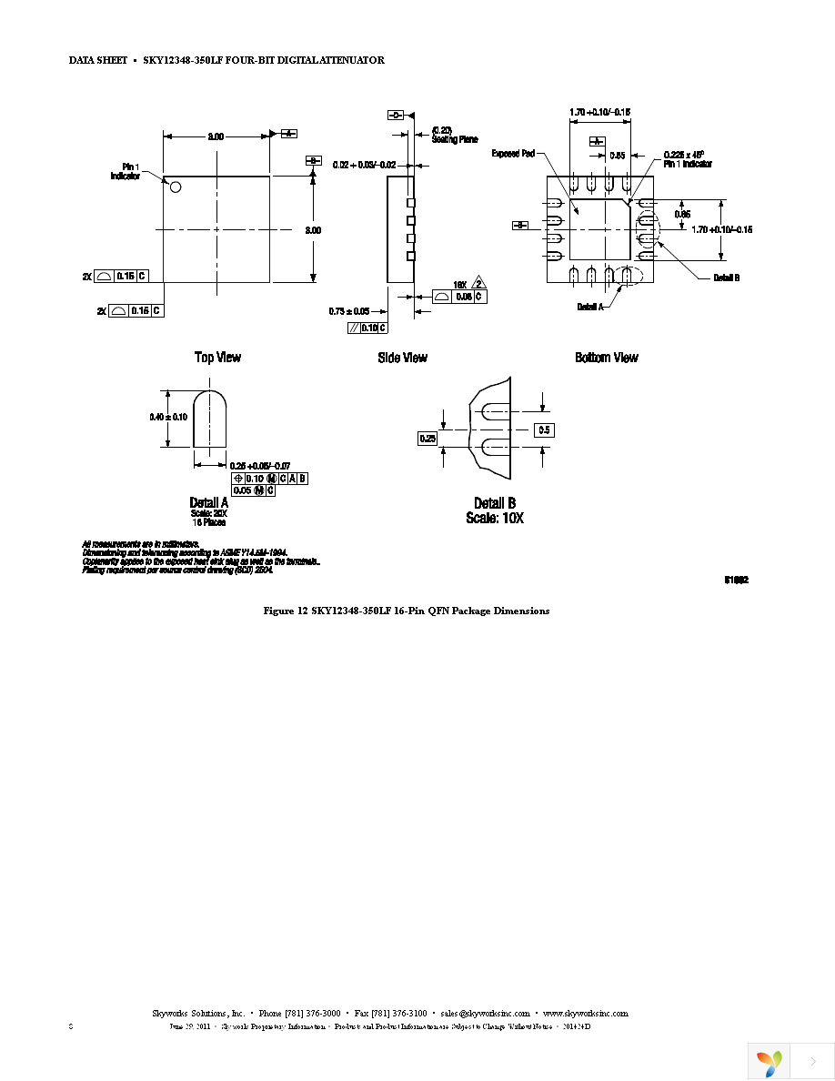 SKY12348-350LF Page 8