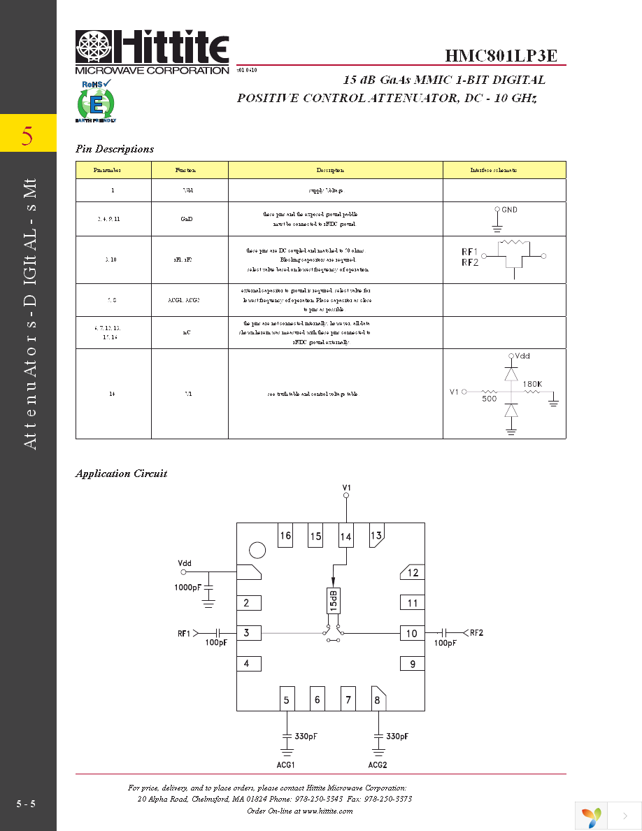 HMC801LP3E Page 7