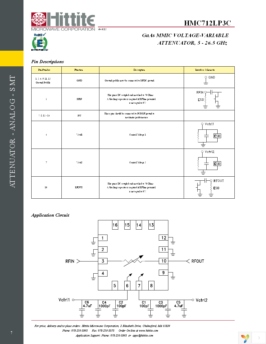 HMC712LP3CE Page 9