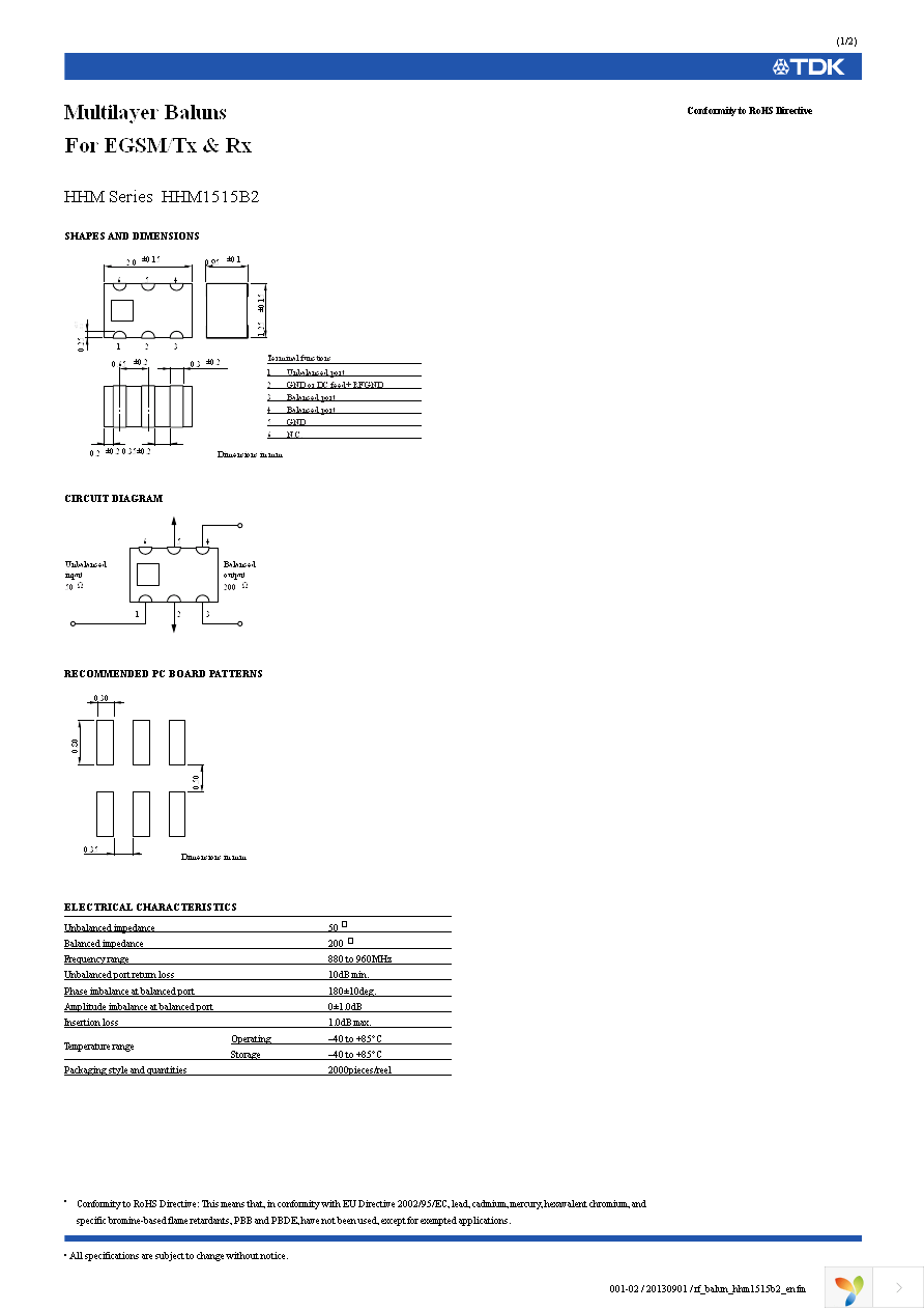 HHM1515B2 Page 1