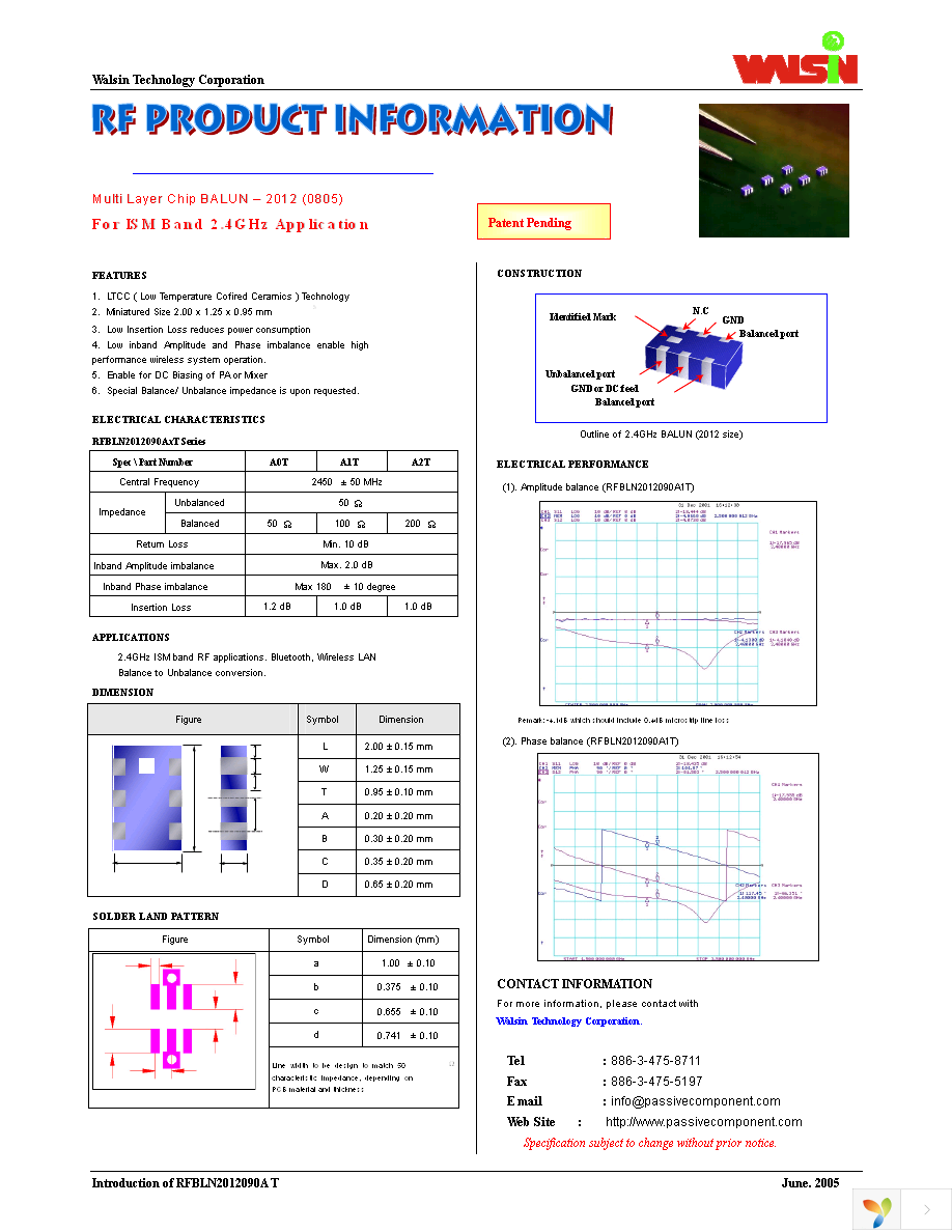 RFBLN2012090A1T Page 1