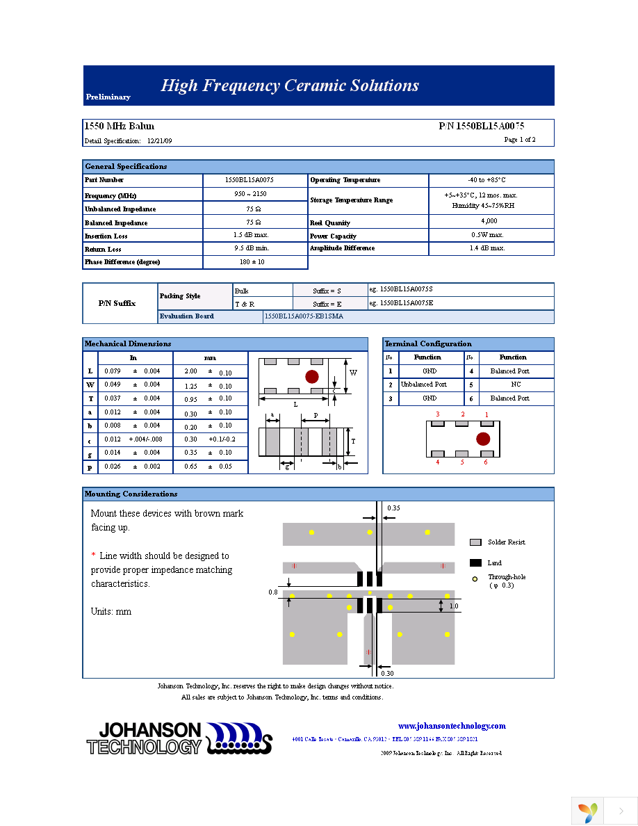 1550BL15A0075E Page 1