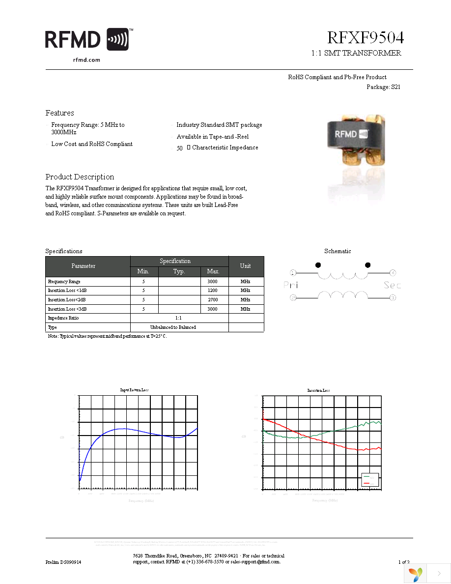 RFXF9504-TR13 Page 1